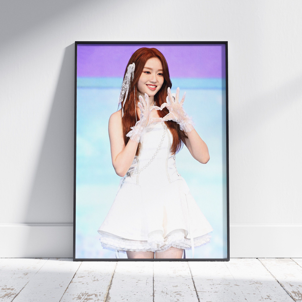 Плакат на стену для интерьера КПОП (LOONA - Го Вон - Go Won 1) - Постер по K-POP музыке формата А4 (21x30 #1