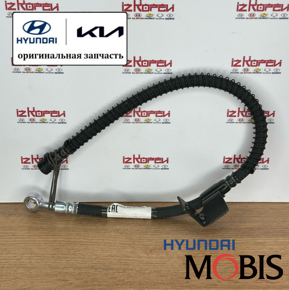 Шланг тормозной передний правый HYUNDAI MATRIX 5873217000 #1