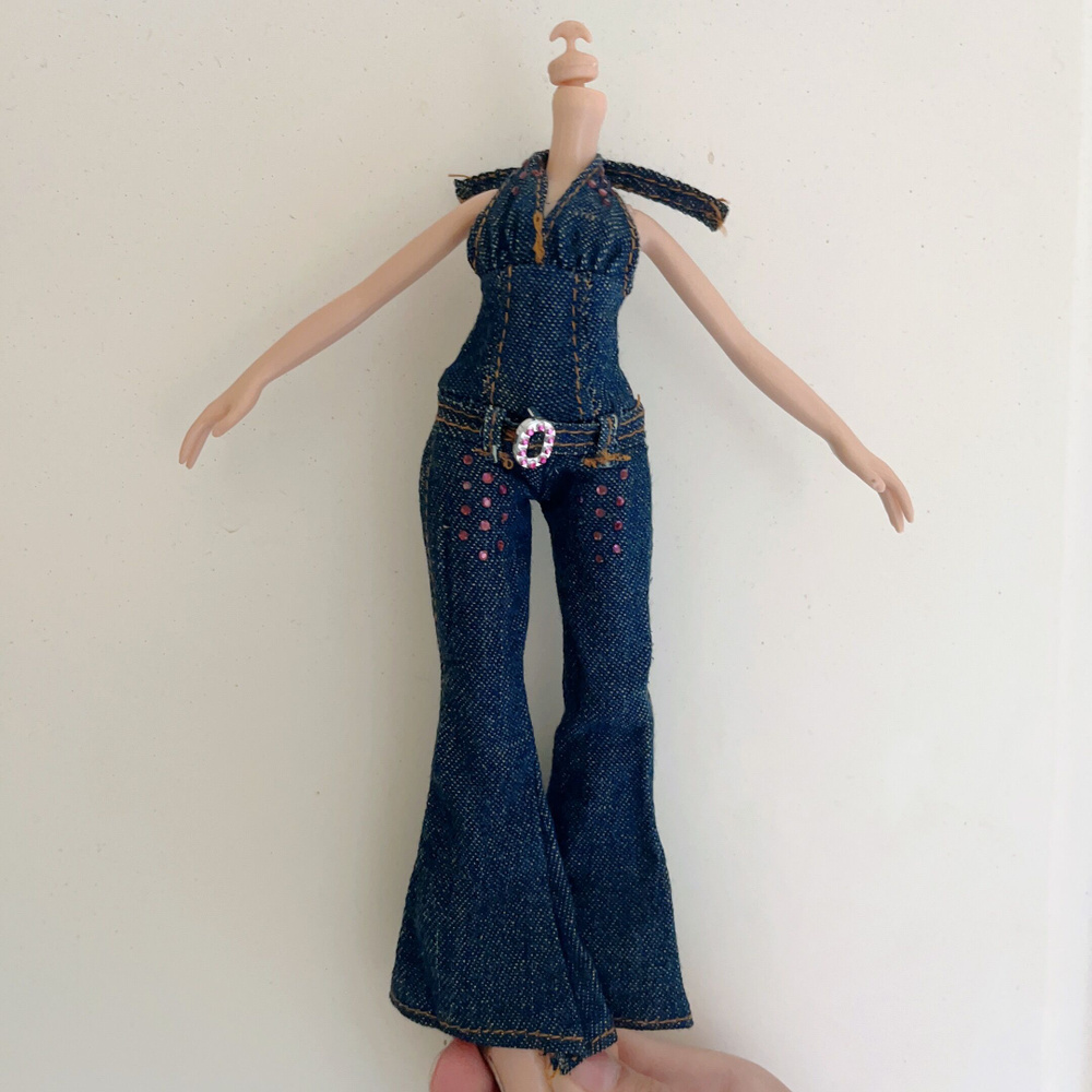 Костюм Одежда для куклы средней школы Licca Doll Модная крутая ...