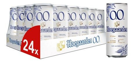 Напиток пивной Hoegaarden безалкогольный пшеничный, 0.33л.Х24 ШТУКИ  #1