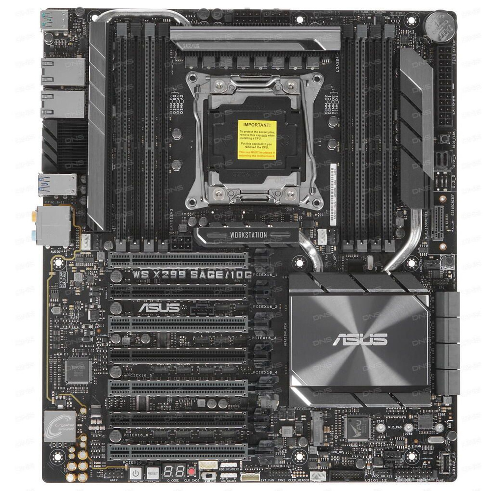 Материнская плата ASUS WS X299 SAGE/10G (WS X299 SAGE/10G) - LGA