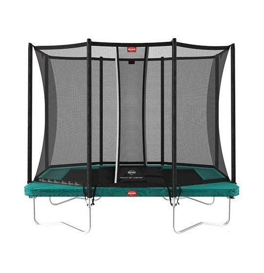 Батут BERG Ultim Favorit Regular 280 Green + Safety Net Comfort #1