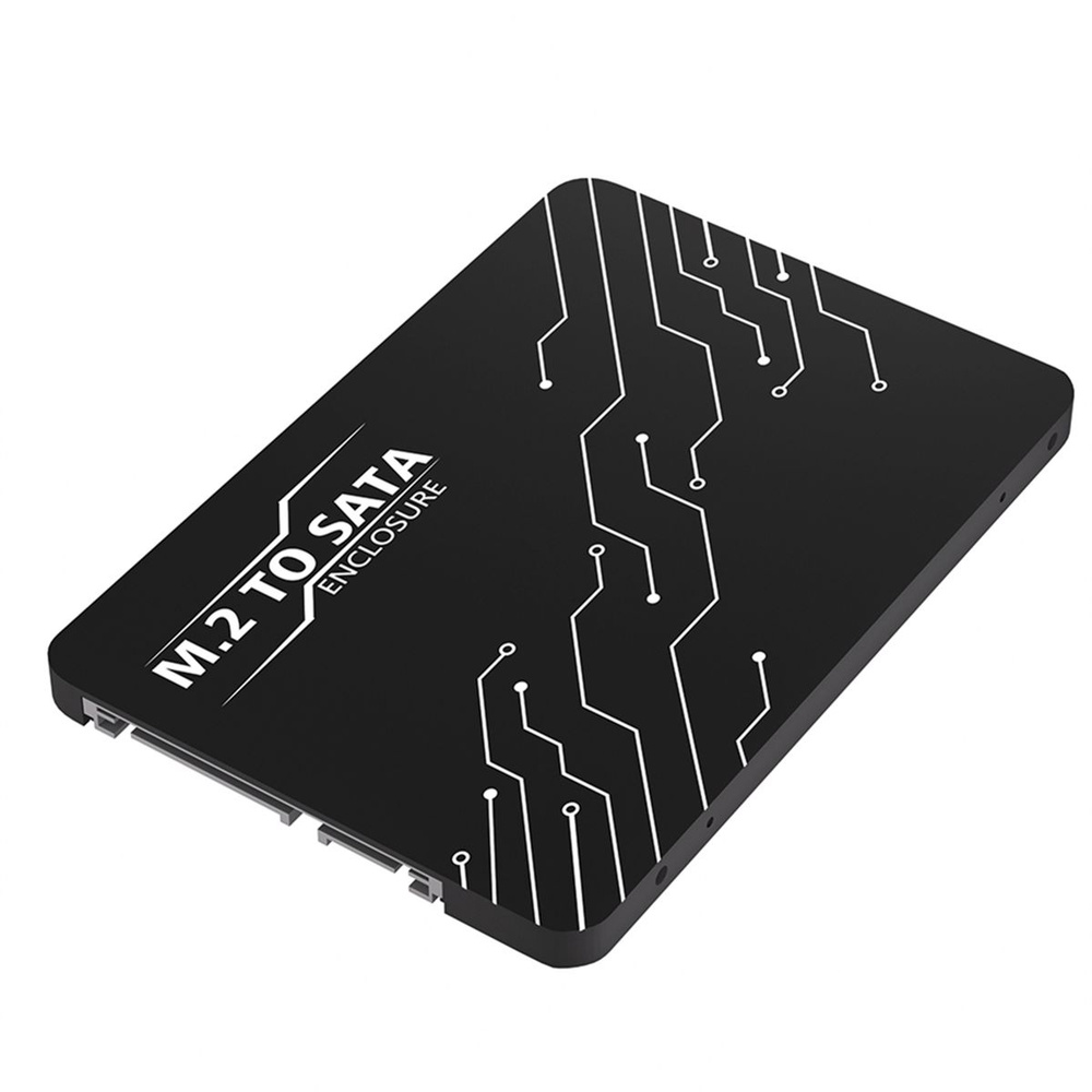 Адаптер M.2 для корпуса SATA 2.5, B & M Key Based NGFF SSD Converter 3.0 Поддержка карт 2230 2242 2260 #1