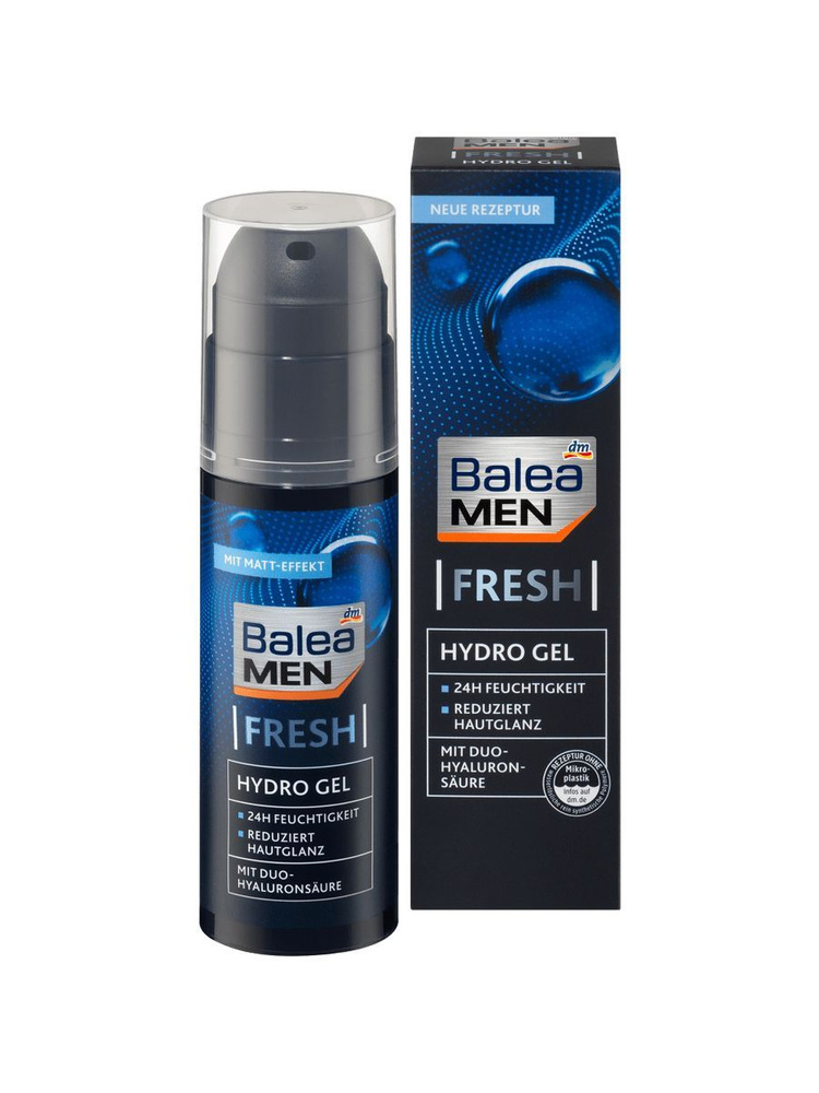 Гель для ухода за кожей Balea MEN Gesichtsgel Fresh Hydro #1