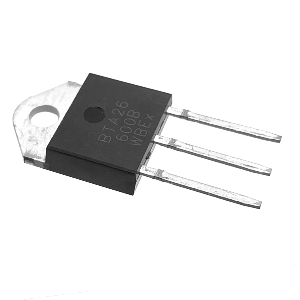 BTA26-600B, Симистор, 600В, 25А, корпус TO218 - купить с доставкой по ...