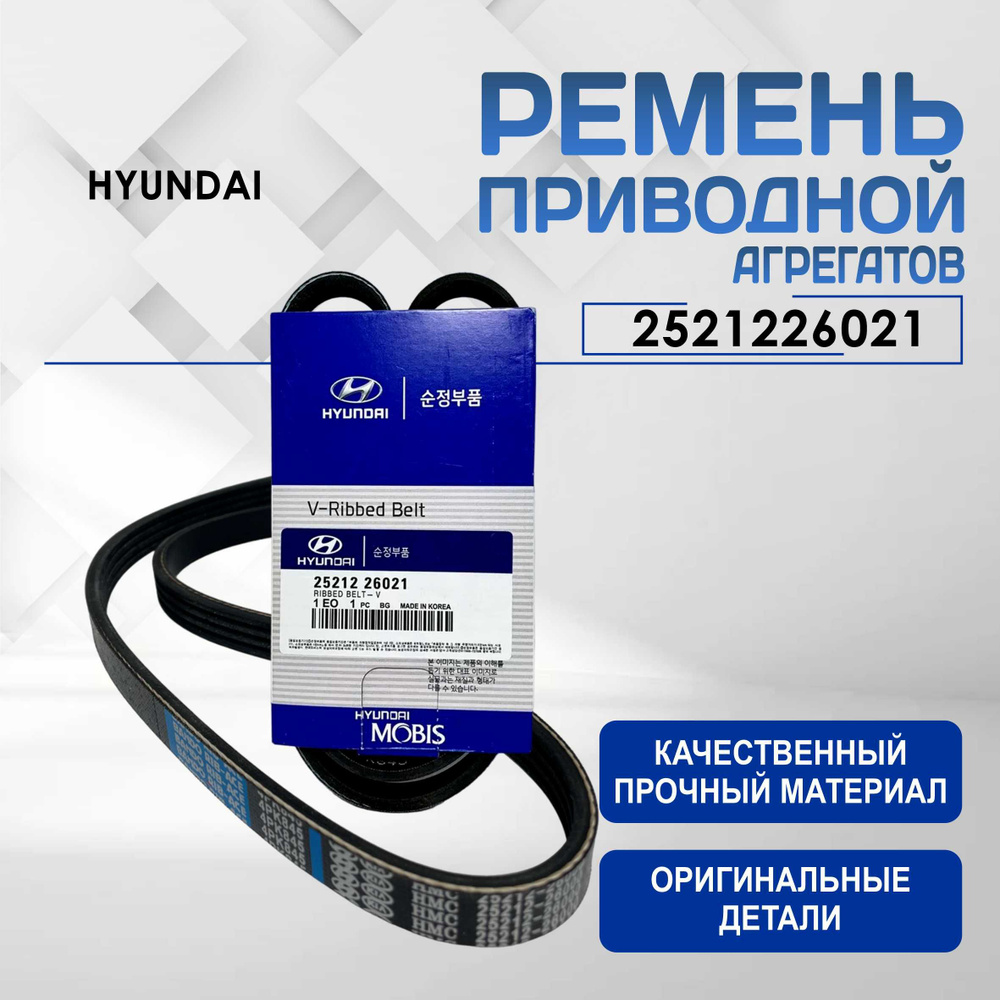 Ремень генератора приводной поликлиновой OEM 2521226021 4PK845 HYUNDAI  Accent/Хендай Акцент,Getz KIA/Гетз КИА Cerato/Серато,Rio/Рио - Hyundai-KIA  арт. 5723129100,977131E000,2521226021 - купить по выгодной цене в  интернет-магазине OZON (718689268)