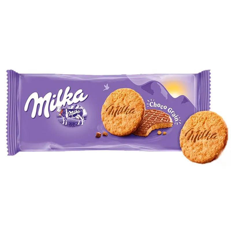 Milka Печенье Сhoco grain, 126 гр - купить с доставкой по выгодным ...