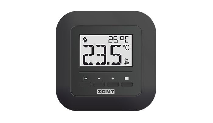 Комнатный проводной термостат ZONT МЛ-232.black (работа с ZONT по RS-485) ML00006509  #1