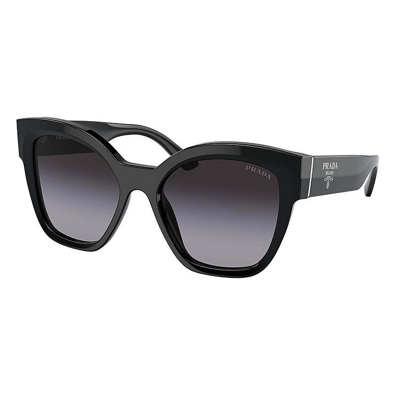 Солнцезащитные очки Prada PR 17ZS 1AB-09S D54, женские черные - купить ...
