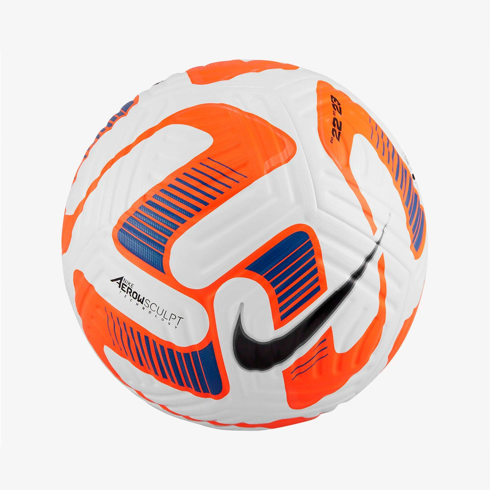 Футбольный мяч, 5 размер, оранжевый #1