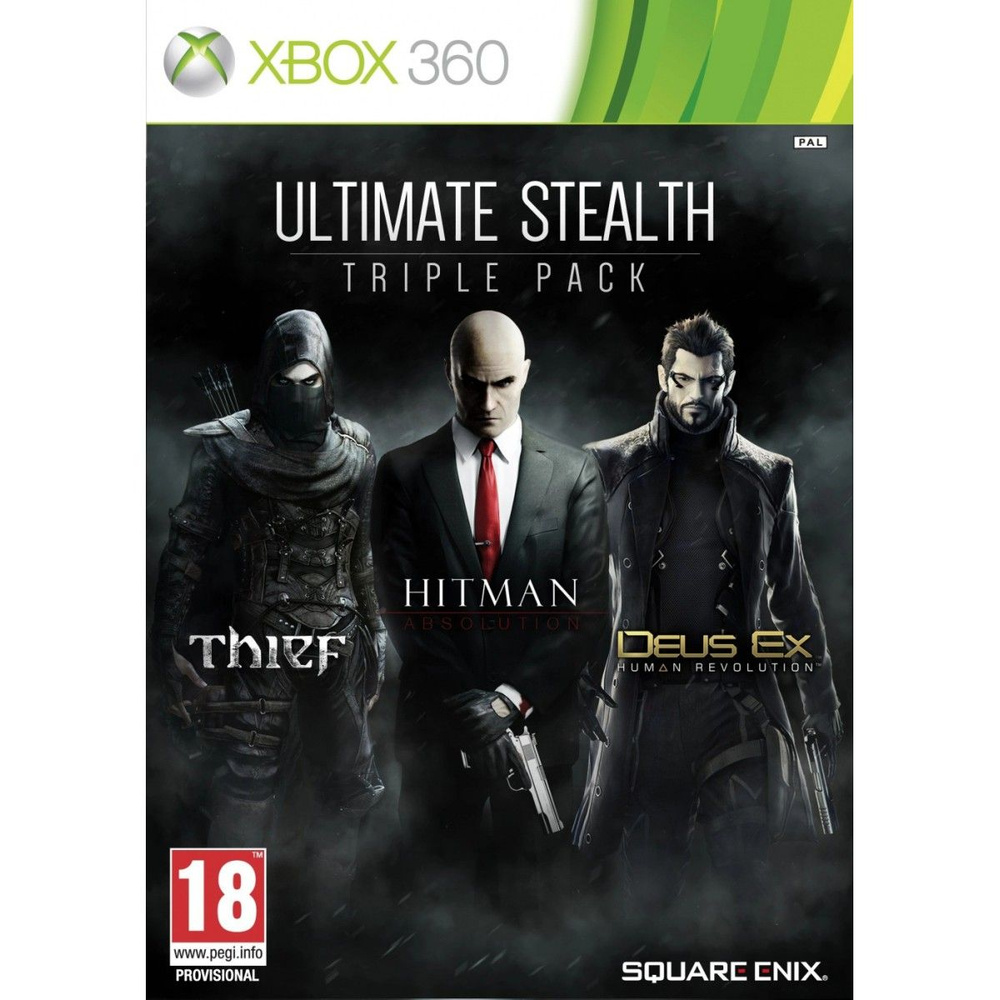 Ultimate Stealth Triple Pack (Thief, Hitman: Absolution, Deus Ex: Human  revolution) (Xbox 360)