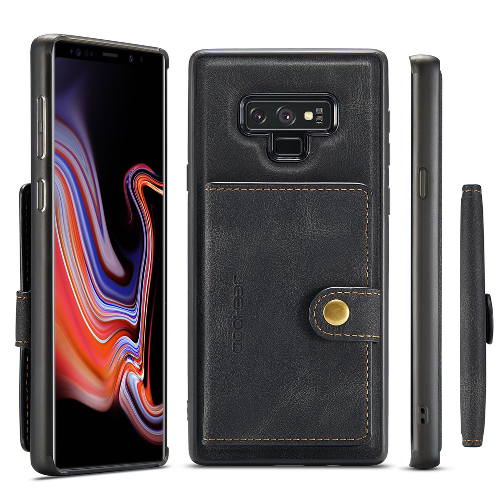 JEEHOOD Mагнитный кожаный чехол для Samsung Galaxy Note 9 / Самсунг Ноте 9 ,держатель магнитной карты, #1