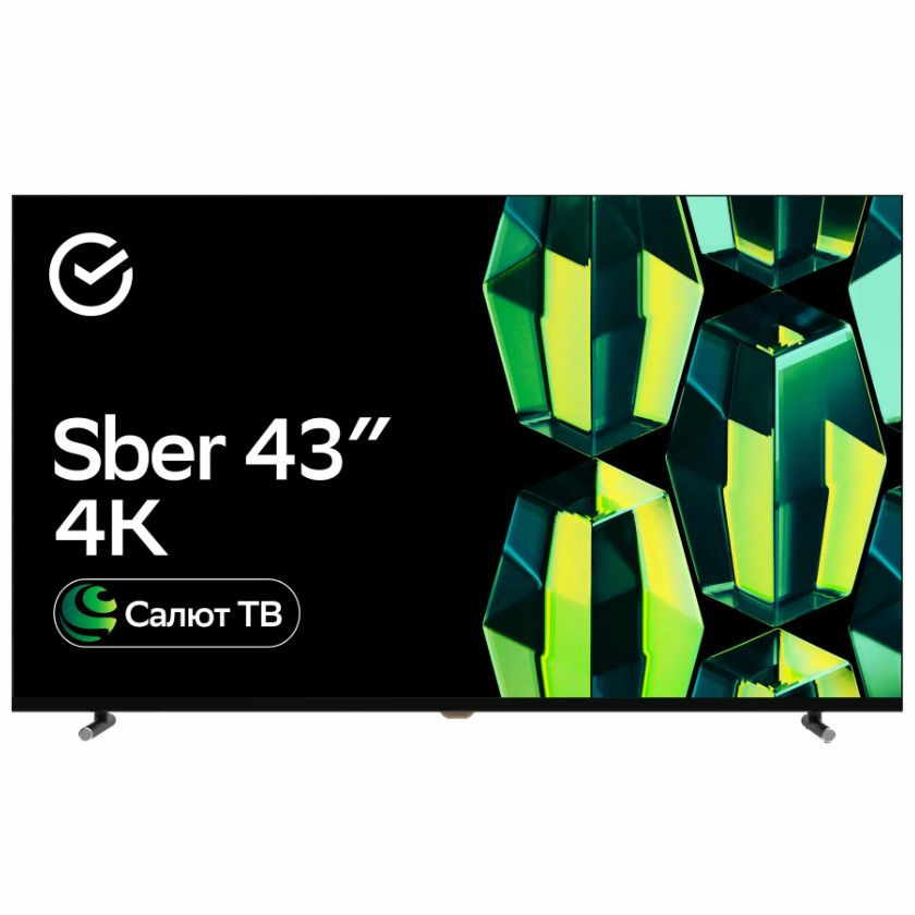 Sber Телевизор SDX-43U4124 43" 4K UHD, черный #1
