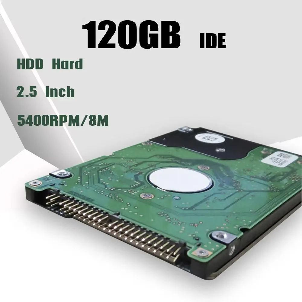 120 ГБ Внутренний жесткий диск 2.5" HDD IDE PATA 120GB Подходит для ...