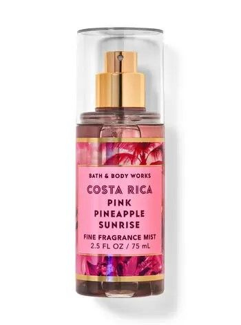 Bath and Body Works cпрей для тела, , мини формат Pink Pineapple Sunrise (75 мл)  #1