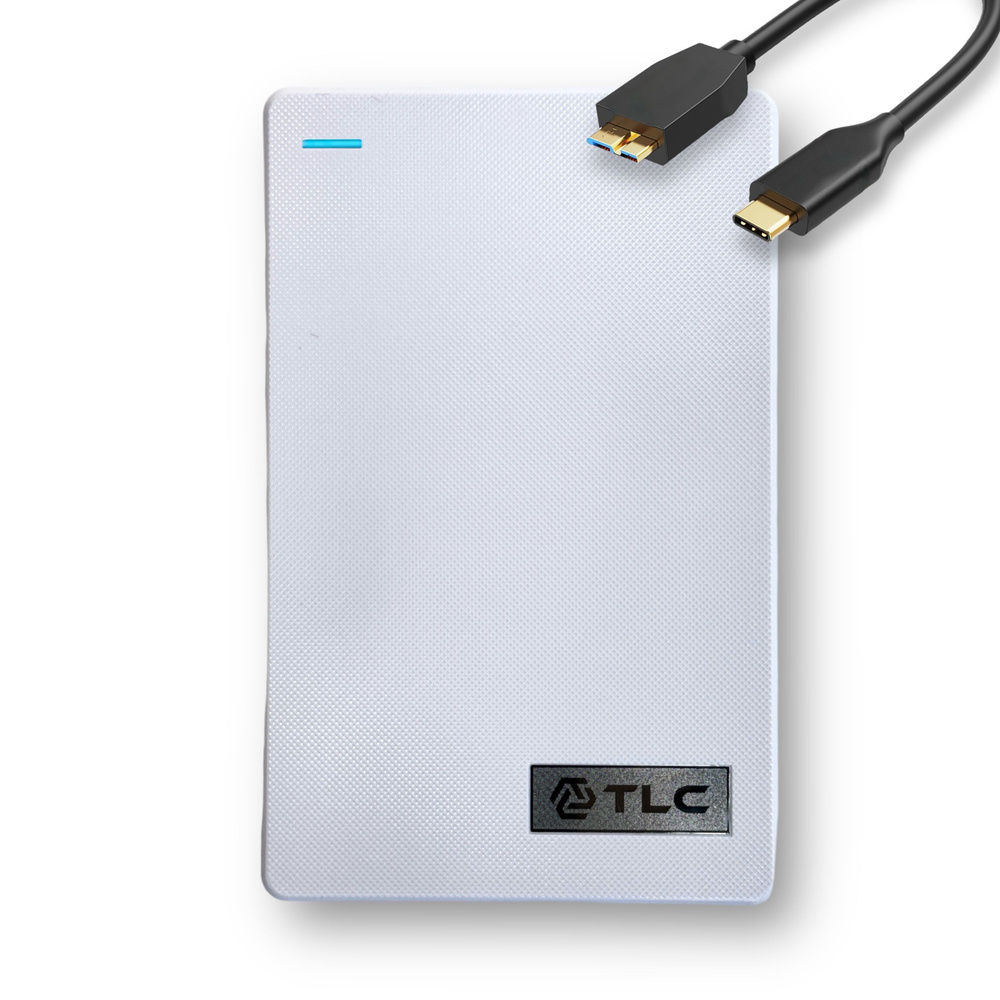 TLC Tech Link Company 500 ГБ Внешний жесткий диск (Slim Portable Накопитель  HDD 2,5