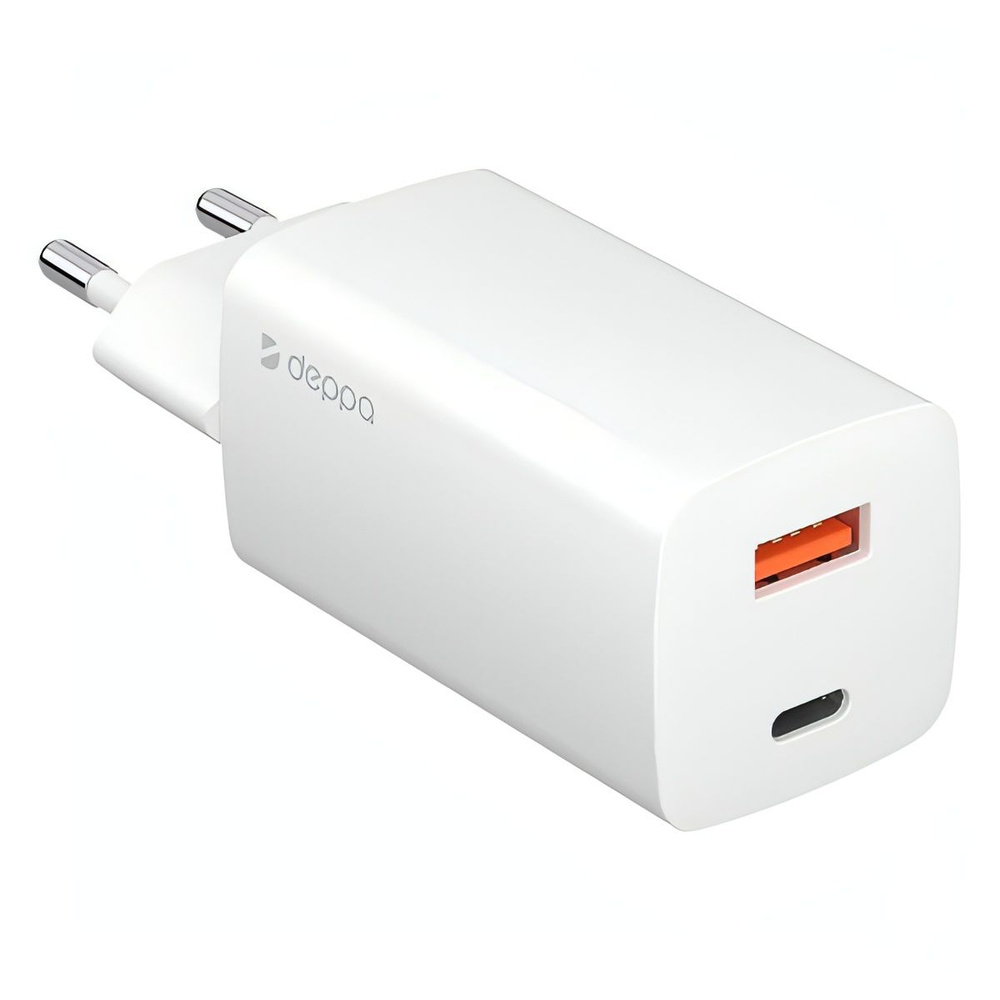 Сетевое зарядное устройство Deppa 11434, USB 2.0 Type-A, USB Type-C -  купить по выгодной цене в интернет-магазине OZON (1331450473)