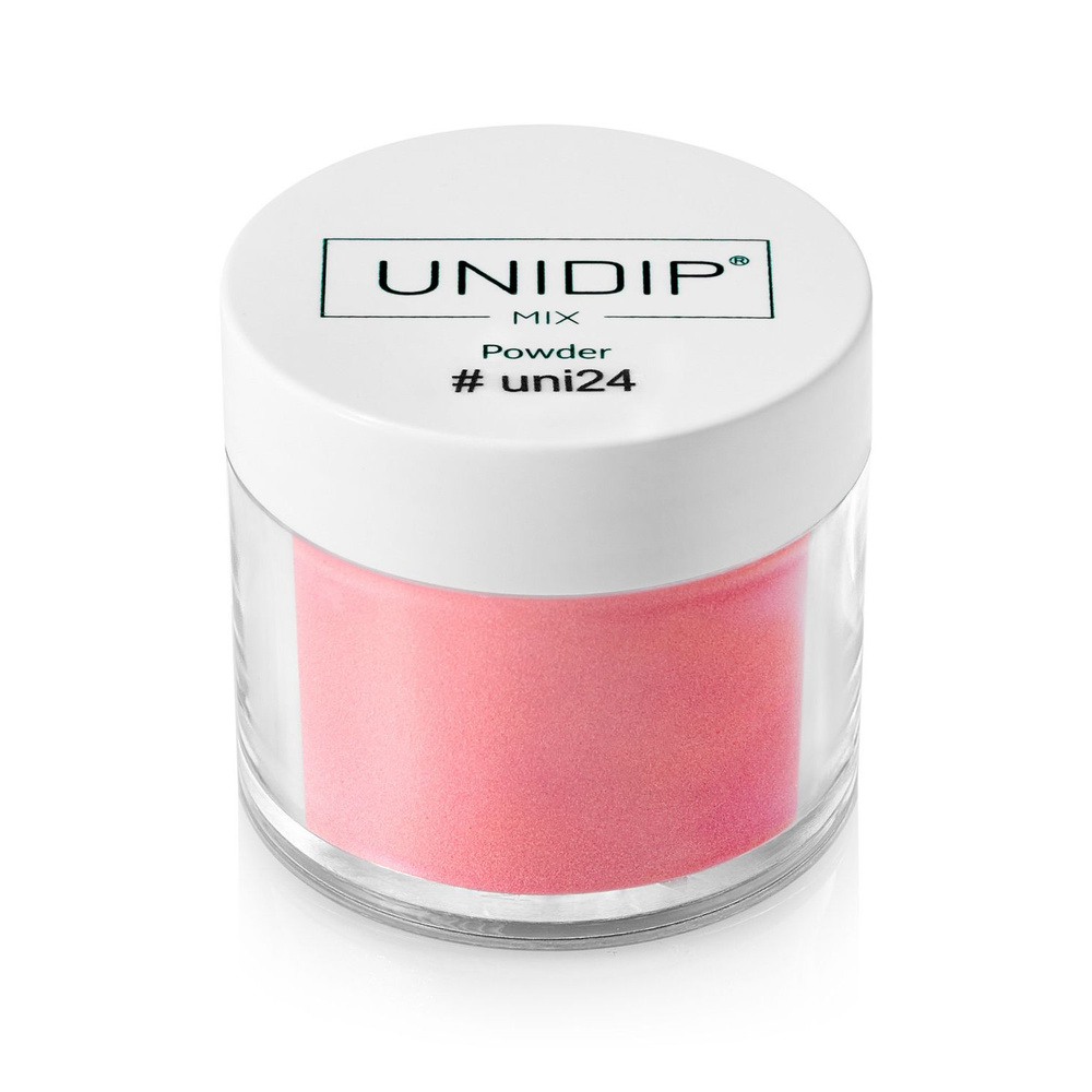 UNIDIP #uni24 Дип-пудра для покрытия ногтей без УФ 24 г #1