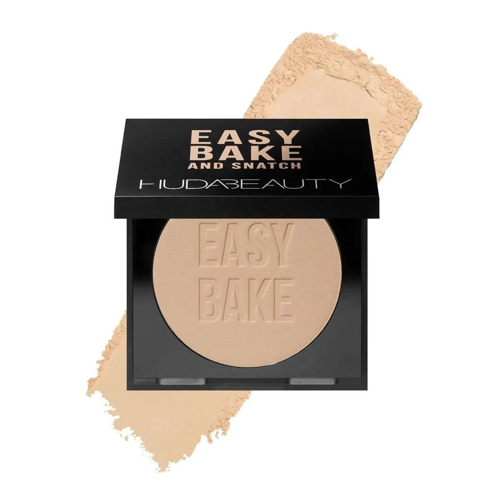 HUDA BEAUTY компактная пудра Easy Bake and Snatch Pressed Brightening and Setting Powder  #1