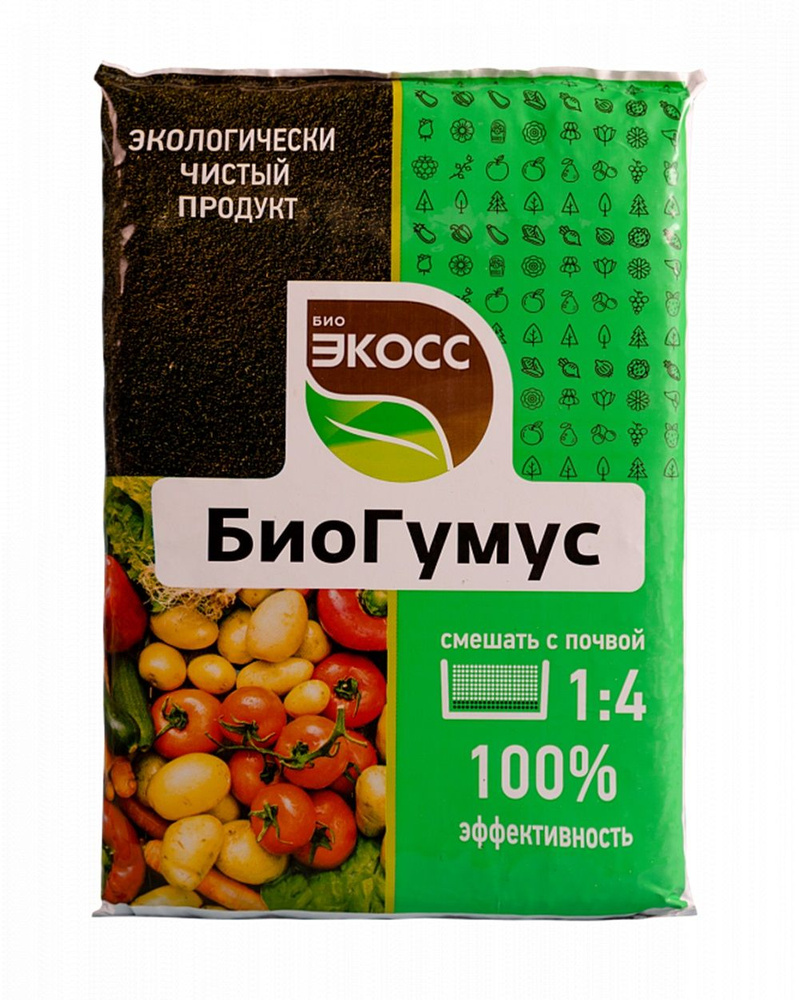 Биогумус ЭКОСС-25 10л #1