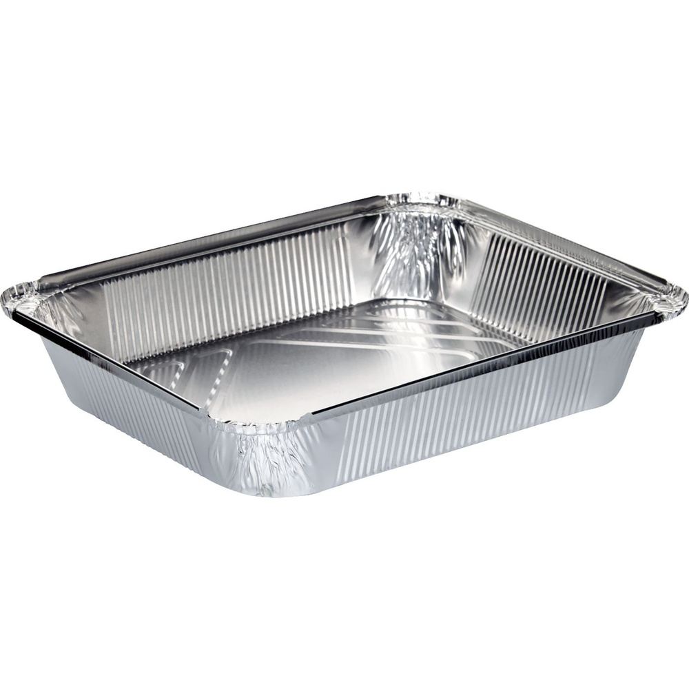 Форма для выпечки HOMECLUB 32х25x5см, фольга / Одноразовая алюминиевая ...