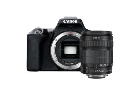 Canon Компактный фотоаппарат Canon Eos 250D kit EF-S 18-55mm is iii, черный  #1