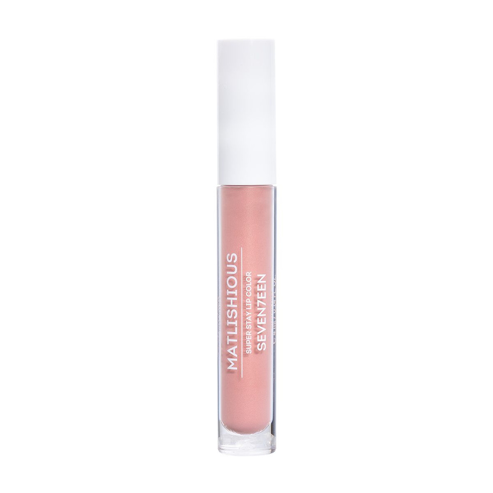 Seventeen Жидкая помада-блеск Matlishious Super Stay Lip Color, 03 перламутровый терракот, 4 мл  #1