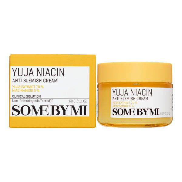 SOME BY MI YUJA NIACIN ANTI-BLEMISH CREAM Крем для проблемной кожи с экстрактом юдзу и ниацинамидом 60г #1