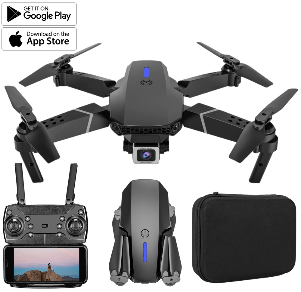 Drone RC E88 HD 1080 HD GPS. 14 OZON 1320619804