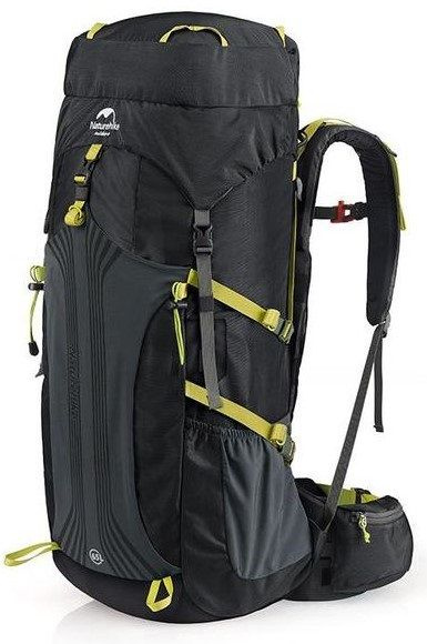 Рюкзак Naturehike Hiking 65L Black #1