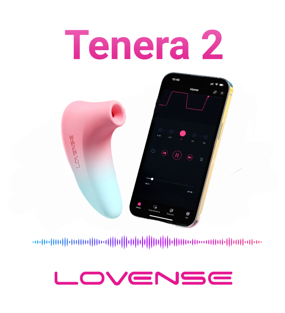 Lovense Tenera 2 - вакуумный вибратор для клитора с управлением смартфоном  - купить с доставкой по выгодным ценам в интернет-магазине OZON (1606502165)