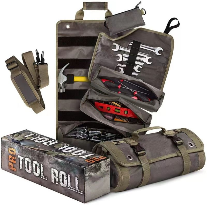 Сумка скрутка для инструмента ToolBag T750 PRO скатка размер 38X65 см  #1