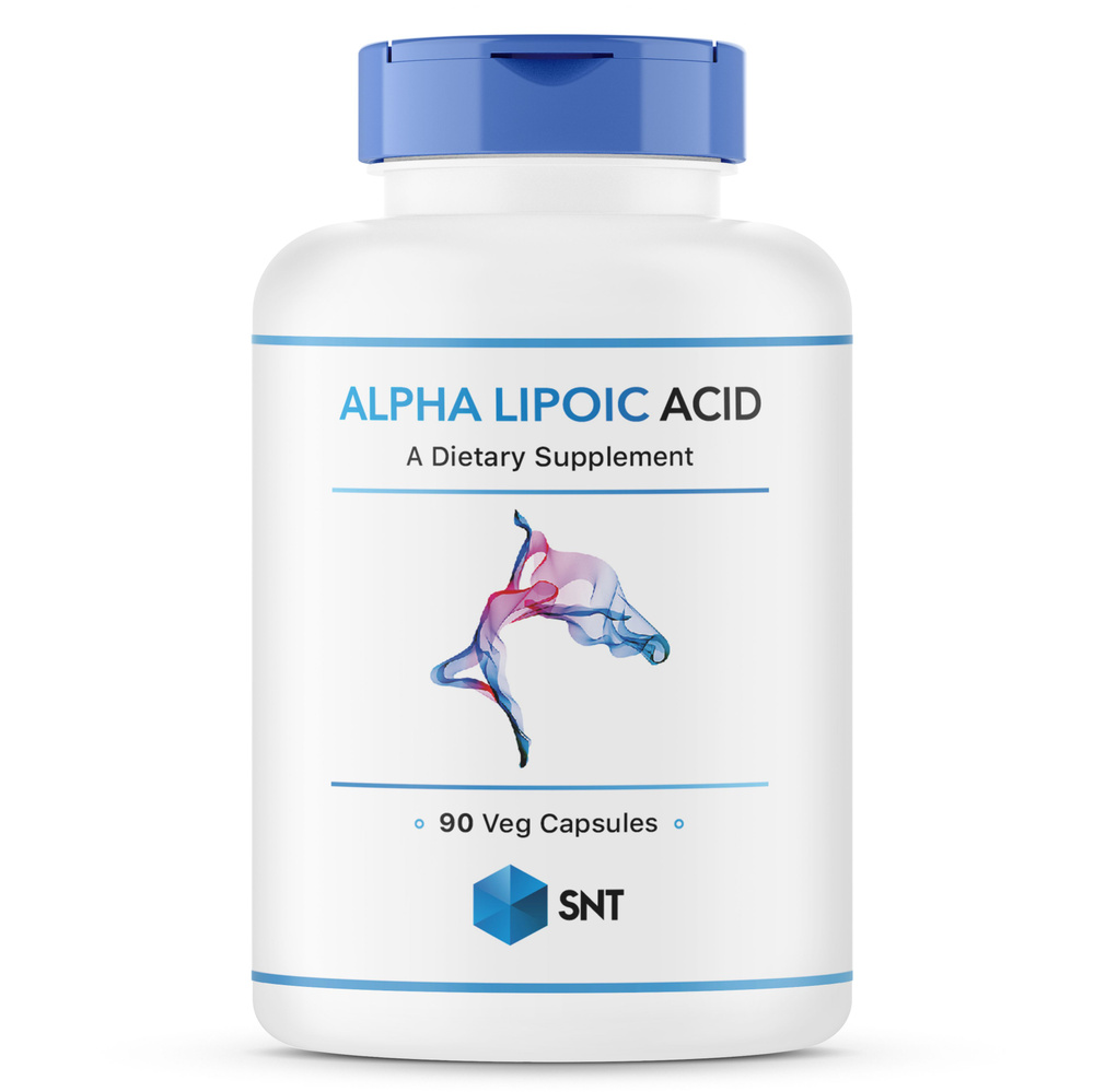 SNT Альфа Липоевая кислота, для похудения, Alpha lipoic acid 600 мг 90 капсул  #1