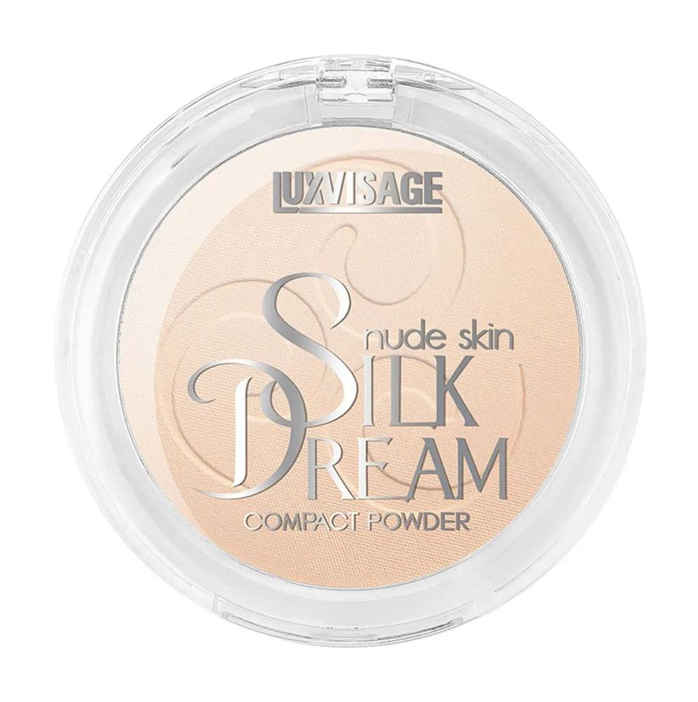 LUXVISAGE Пудра компактная Silk Dream nude skin тон 02 #1