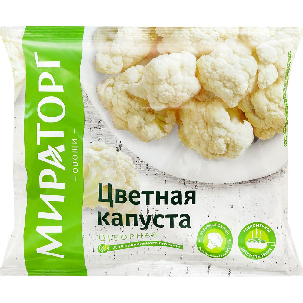 Капуста МИРАТОРГ цветная замороженная, 400г #1