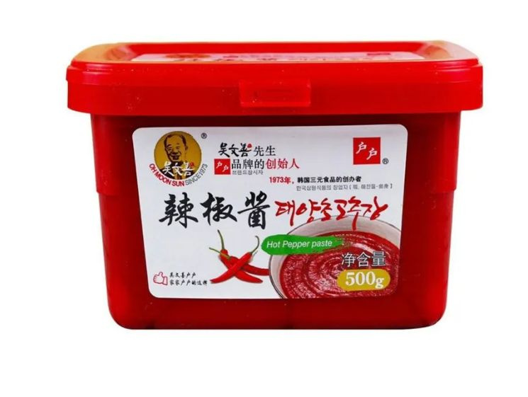 Китайская перцовая паста, острая кочудян, 500 г - купить с доставкой по ...