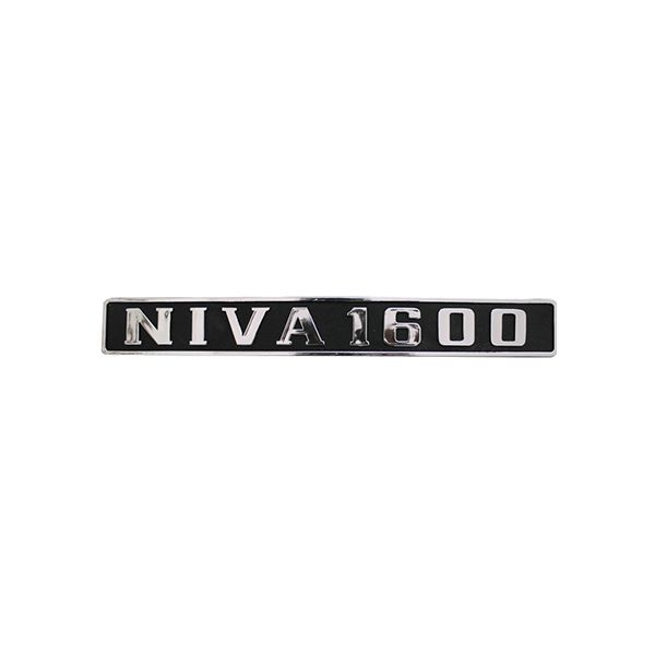 Орнамент "NIVA 1600" металлизированный пластик нового образца, задней ...