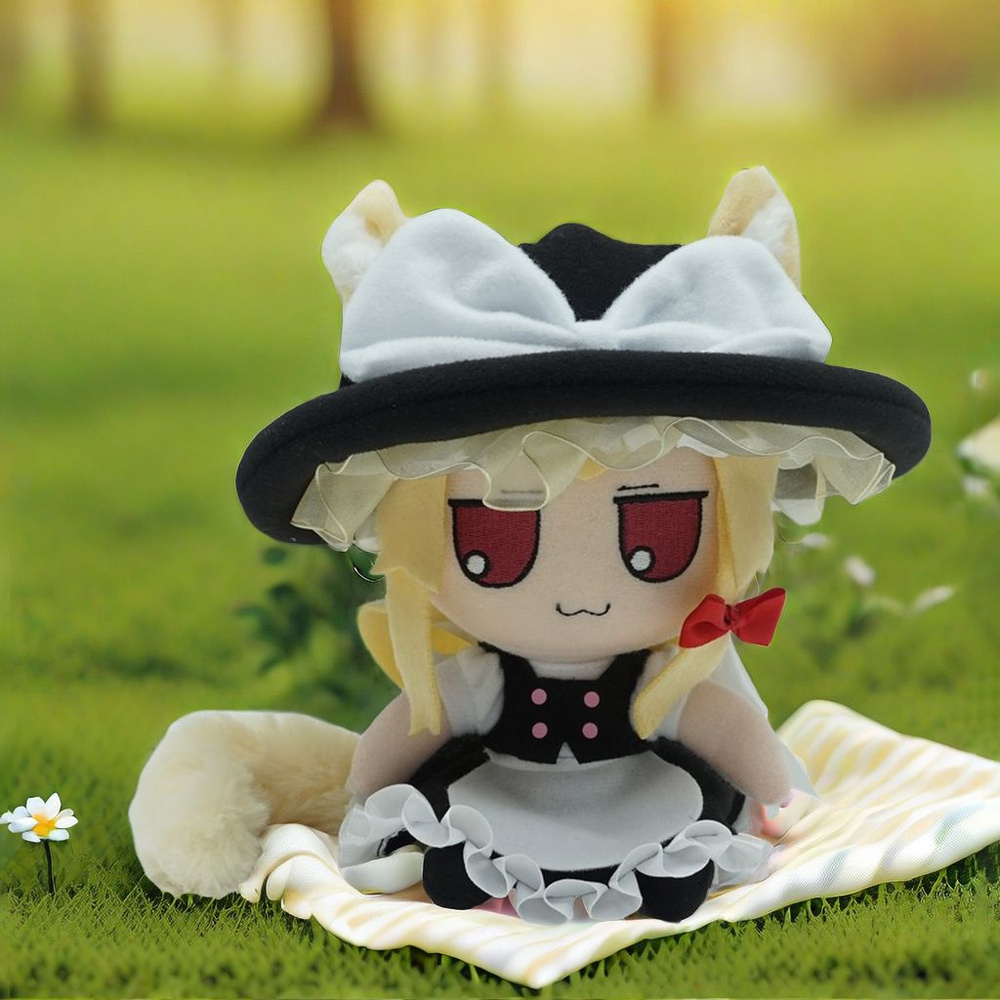 Аниме Мягкие Игрушки TouHou Project Fumo Marisa Kirisame / Мариса Кирисаме Игрушка Антистресс 16 CM  #1