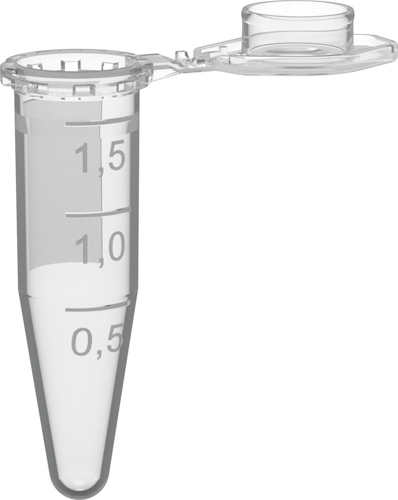 Пробирка лабораторная Перинт 1.5 мл (500 штук в упаковке) - купить с ...