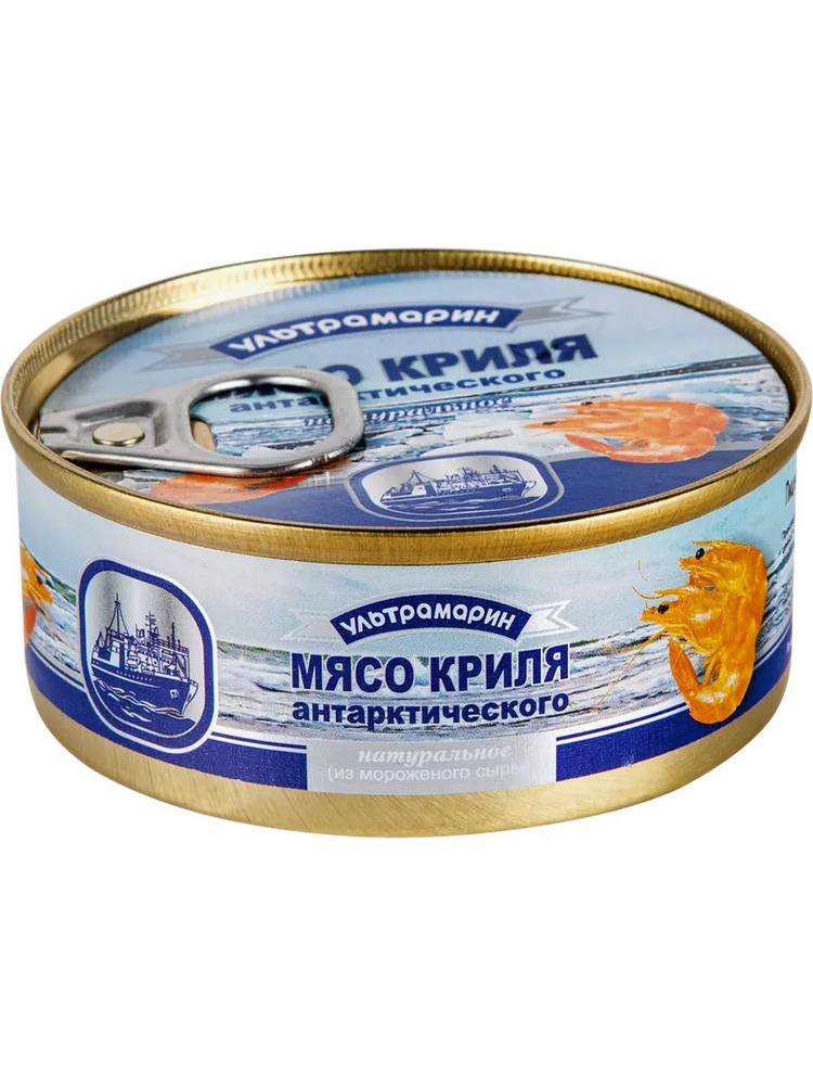 Мясо криля УЛЬТРАМАРИН натуральное, 105г #1