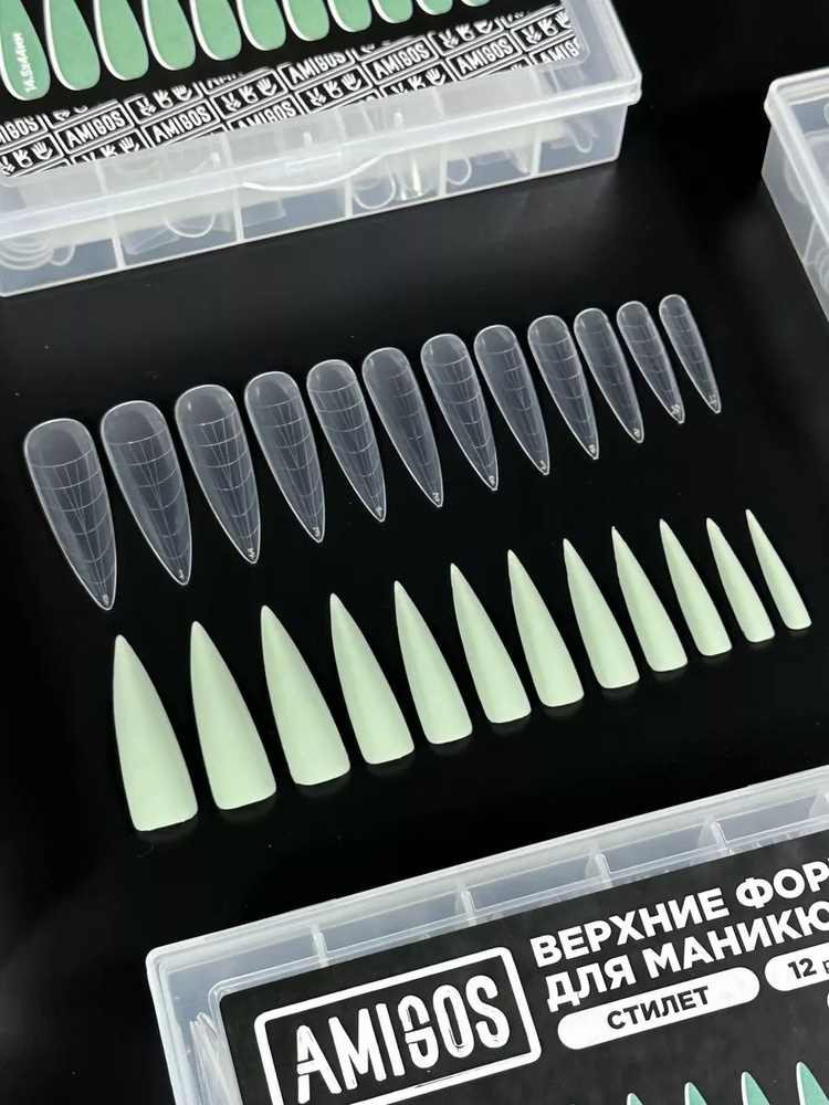 Верхние формы для маникюра СТИЛЕТ, 120 шт - купить с доставкой по ...