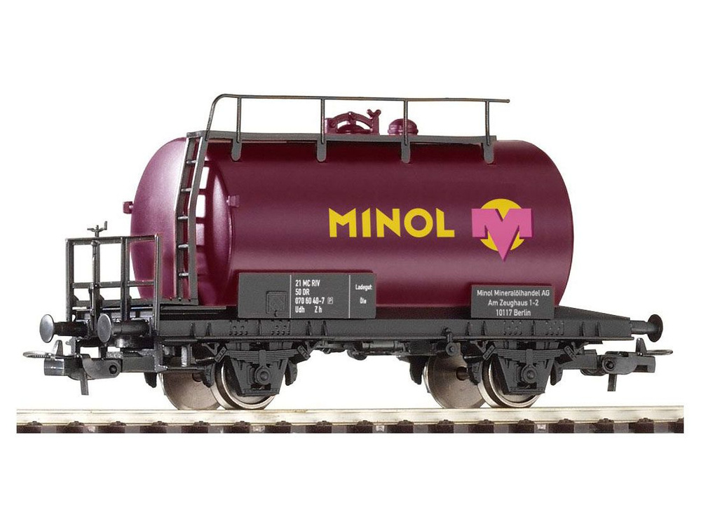 Piko 57754 Цистерна двухосная Minol DR IV 1/87, колея 16,5 мм #1