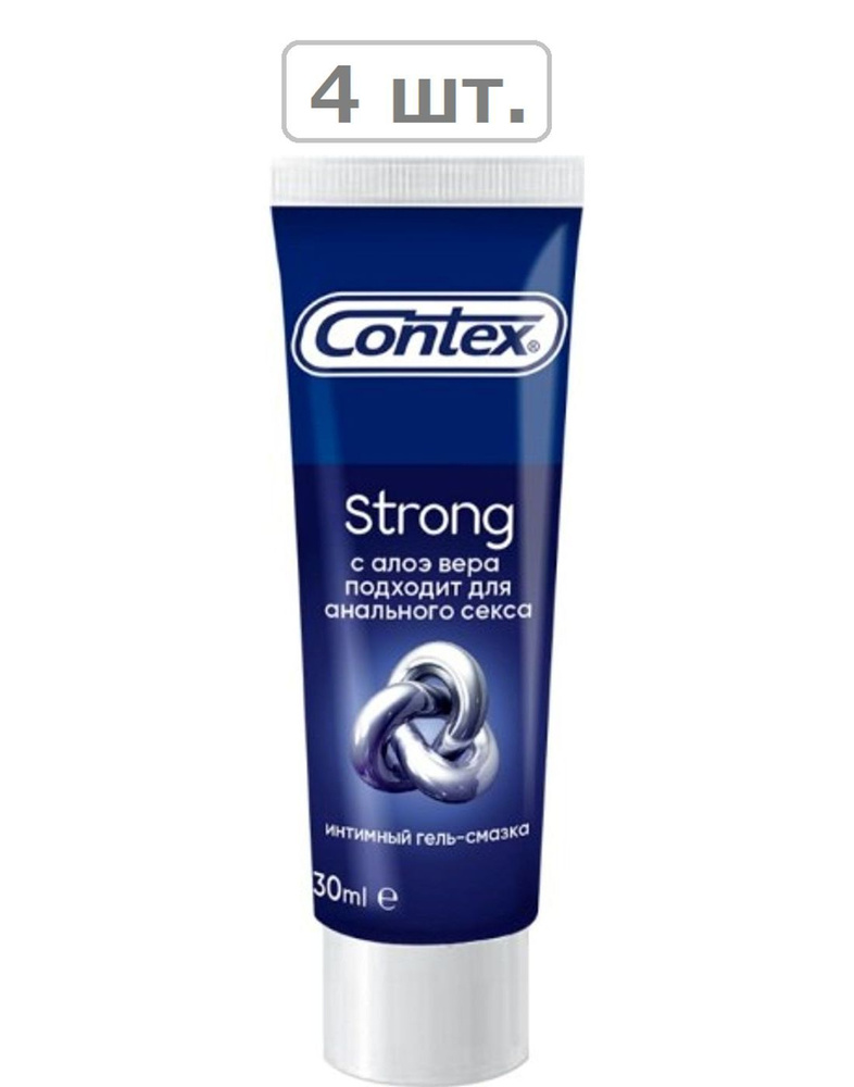 гель-смазка contex strong 30мл - 4шт. #1