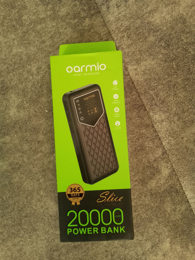 Внешний аккумулятор (Power Bank) Повербанк Oarimon 20000 mAh с ...