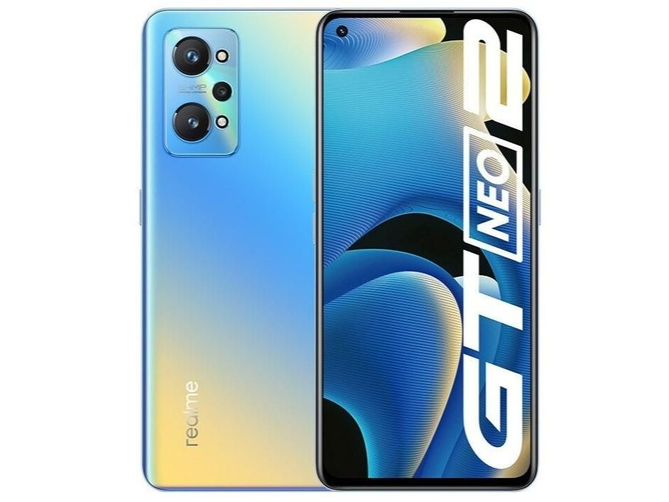 realme Смартфон realme GT Neo2 8/256 ГБ, синий #1