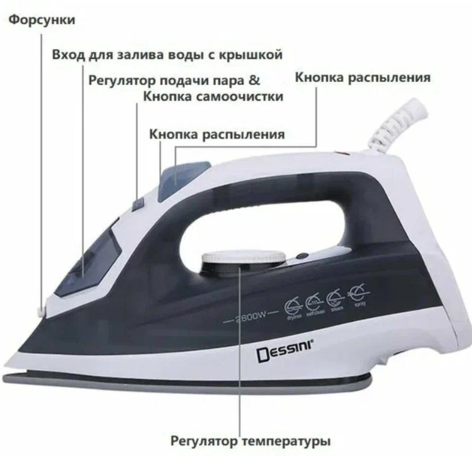 Утюг Dessini 3200 Вт #1