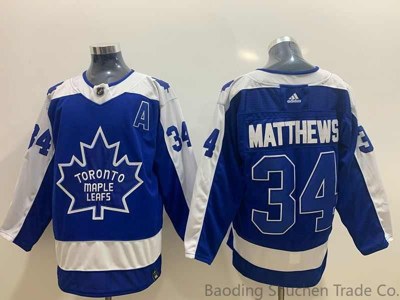 NHL джерси хоккейная Торонто Мэйпл Лифс Toronto Maple Leafs Jersey Auston Matthews  #1