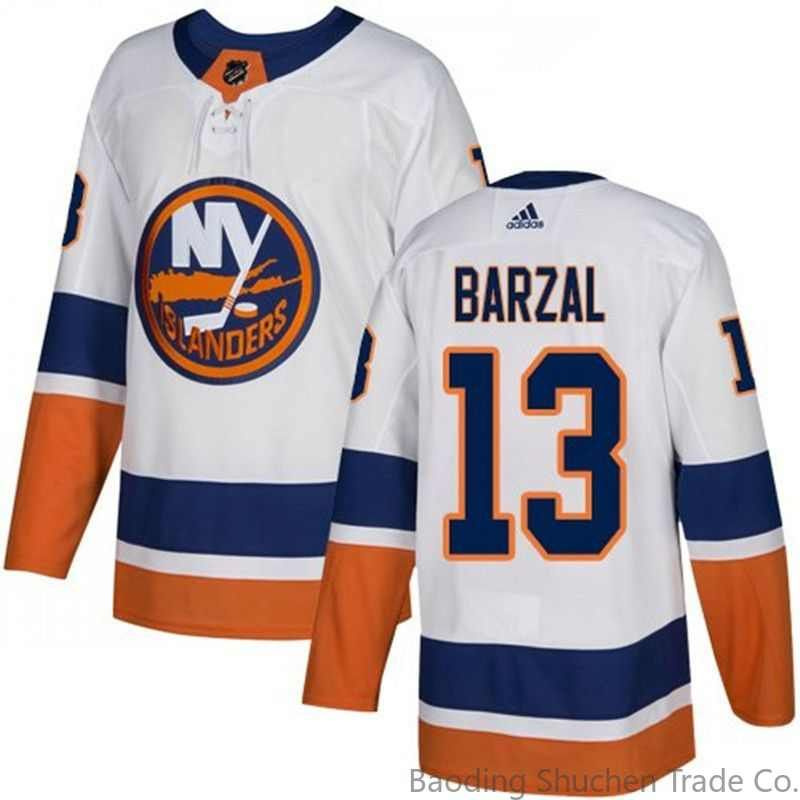 NHL джерси хоккейная Нью-Йорк Айлендерс New York Islanders Jersey 13 Mathew Barzal  #1