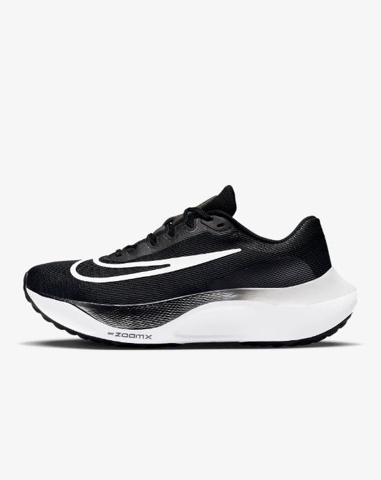 Nike zoom fly black and white on sale