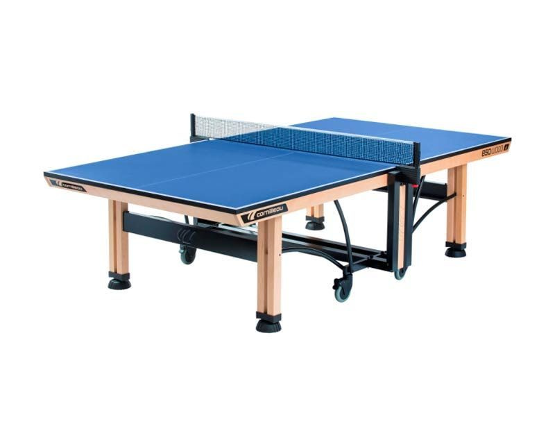 Теннисный стол профессиональный Cornilleau Competition 850 WOOD ITTF Blue  #1